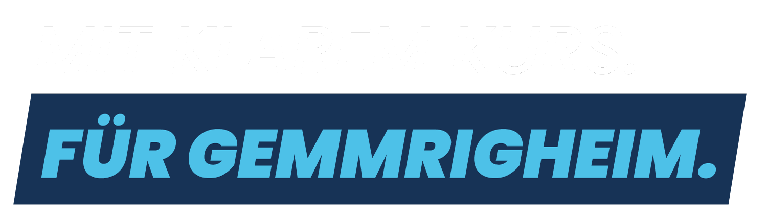 Mit klarem Kurs für Gemmrigheim